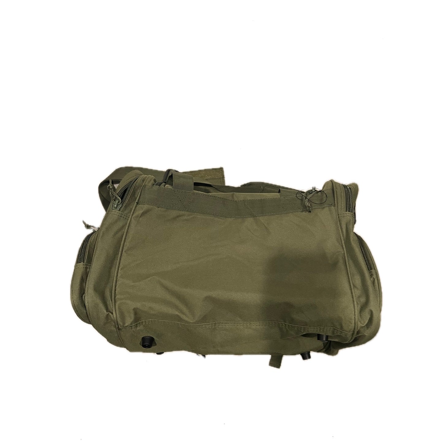 East West Heavy Canvas Green Duffel 18"x12"x12"