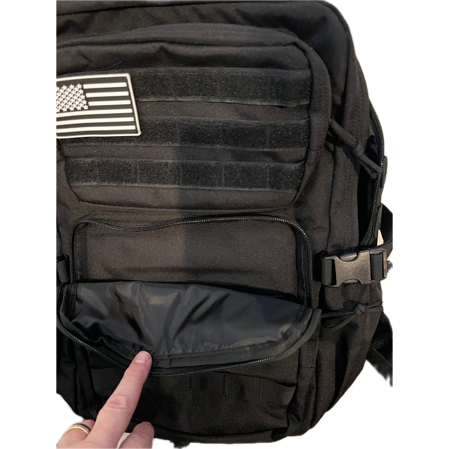 Sac à dos tactique Wotony Noir 35L