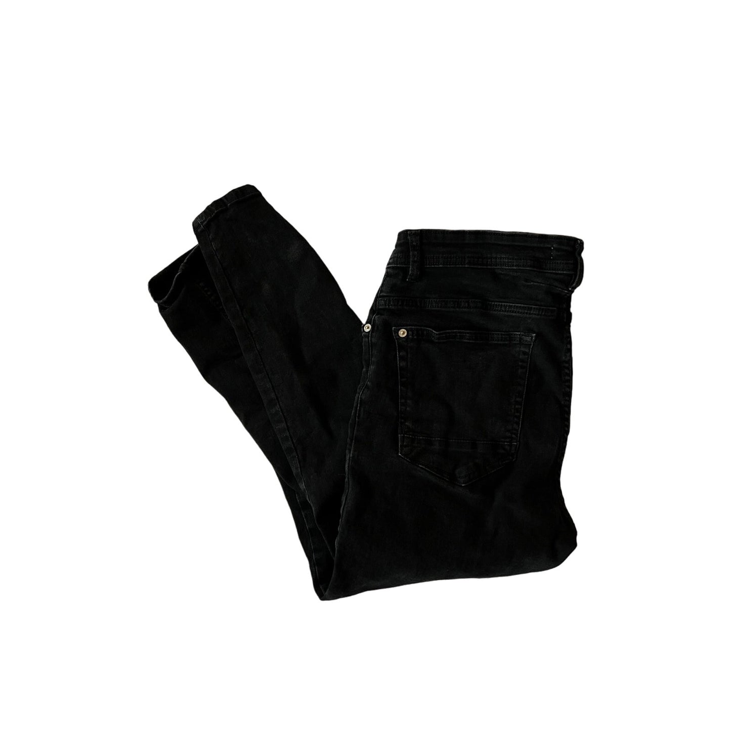 Zara Denim Wear Slim Black Jeans, Men's 34x32