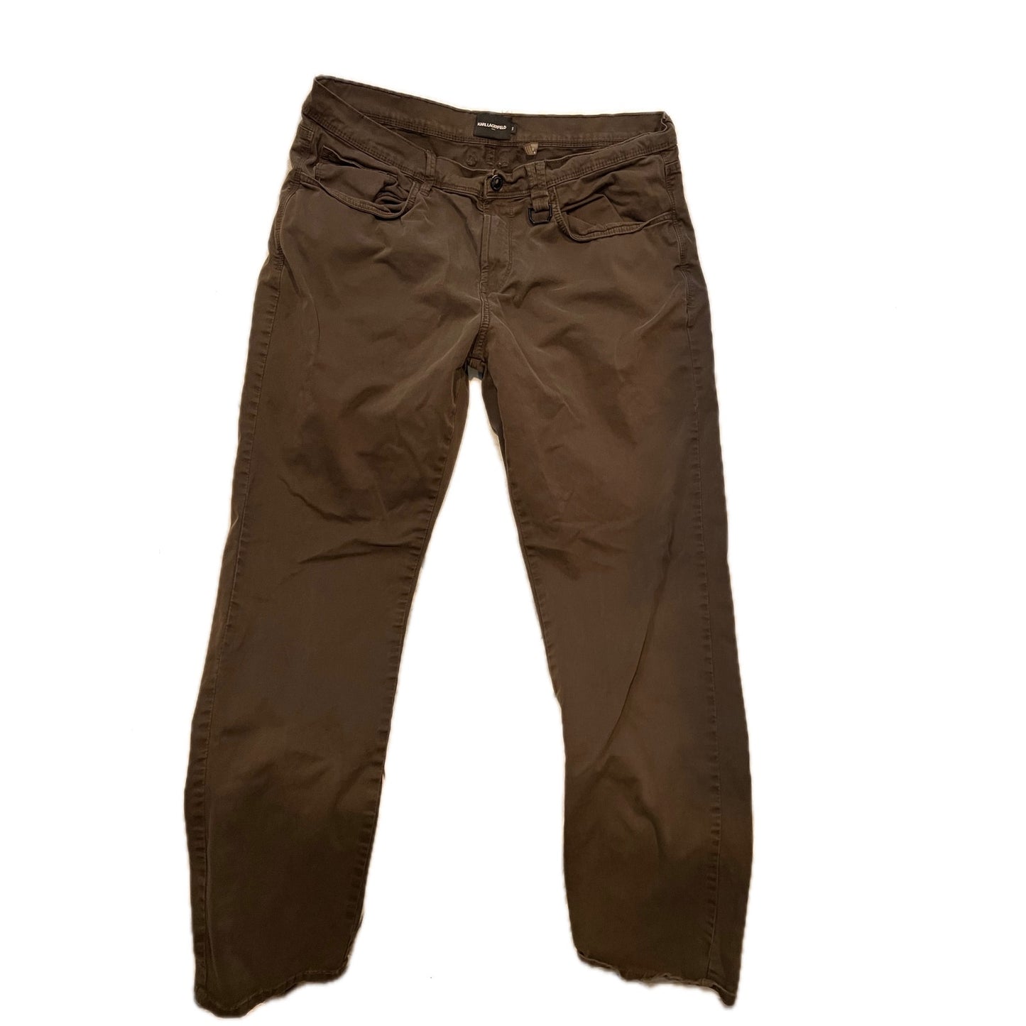Jeans marron Karl Lagerfeld homme 36x29