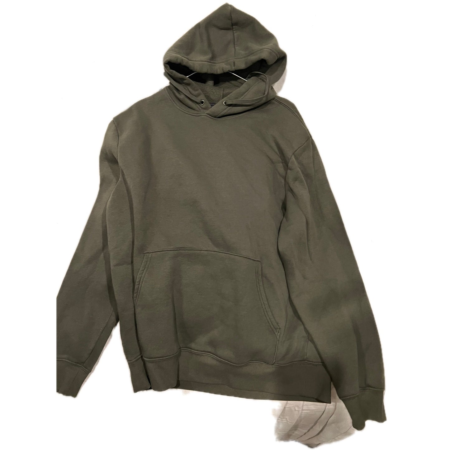 Chandail à capuchon Athletic Works Vert Olive Homme Grand