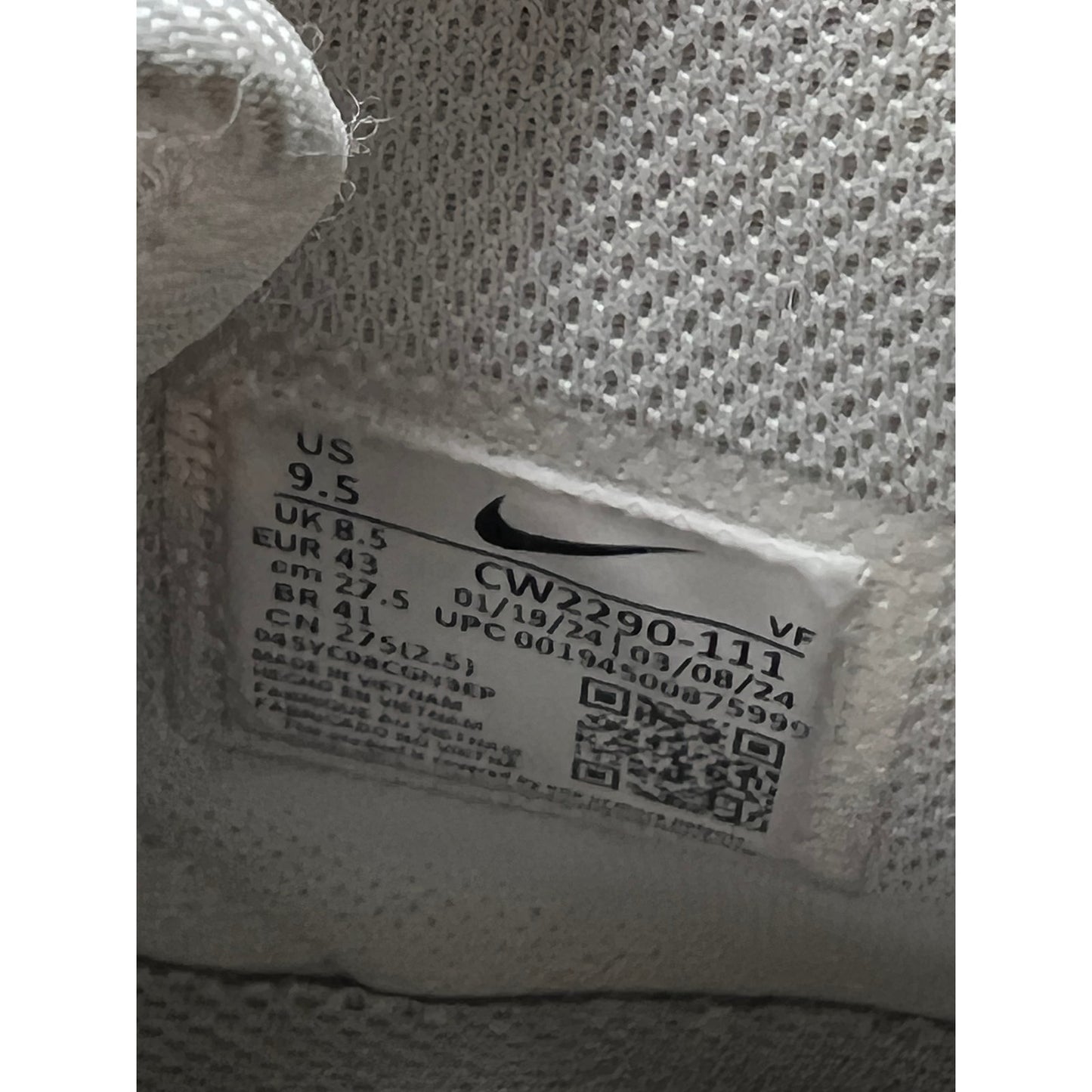 Nike Air Force 1 High ‘07 CW2290-111 Men's Size 9.5