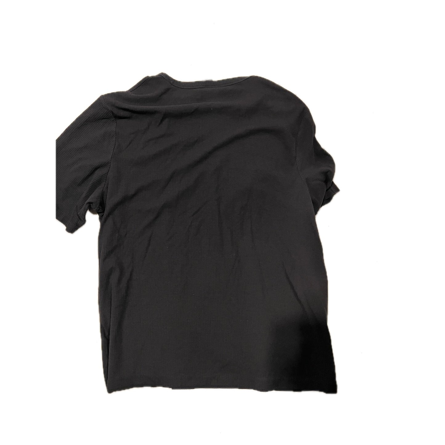 Camiseta Negra Slim Fit H&M Hombre XL