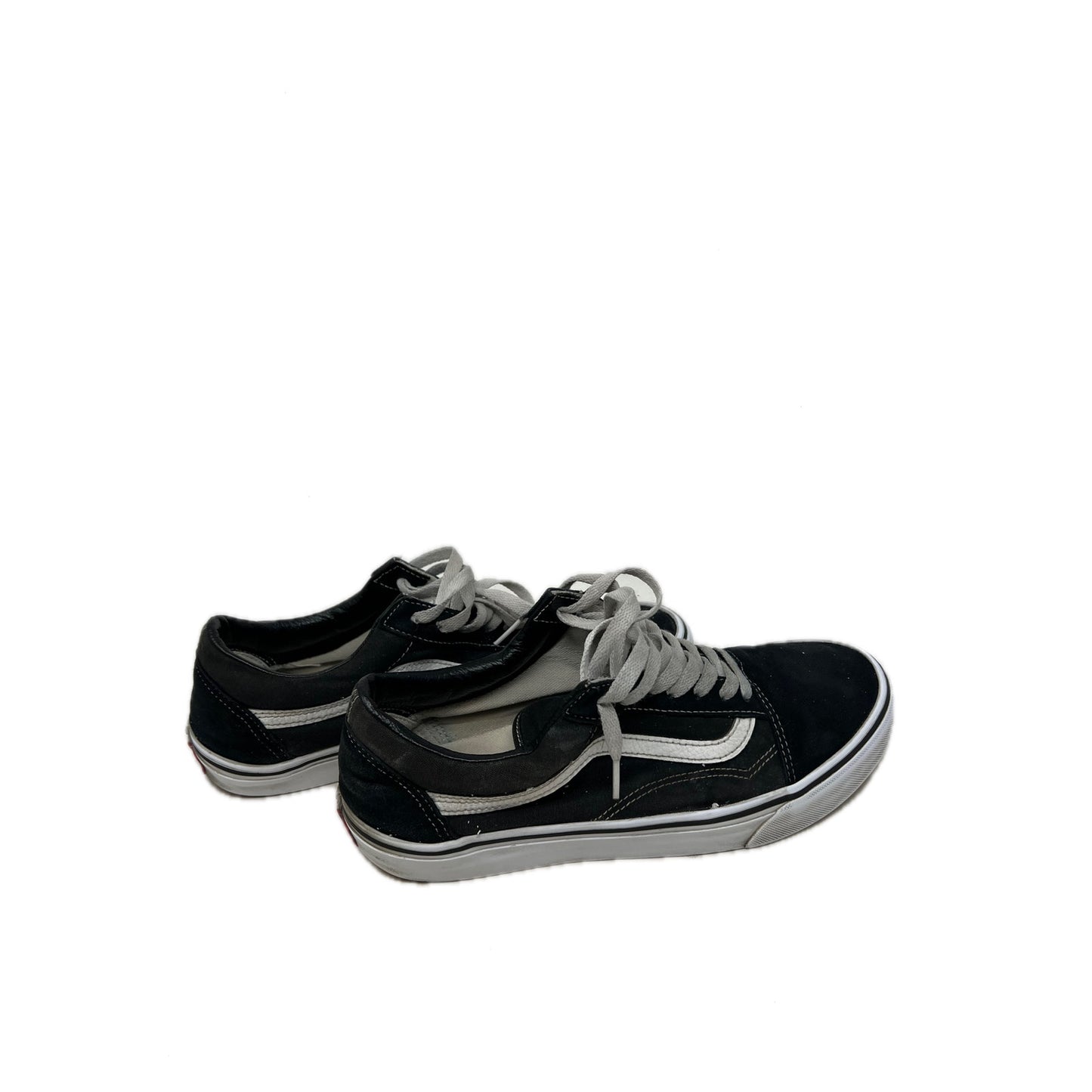 Vans Low Top Black Skate Shoes Mens 10