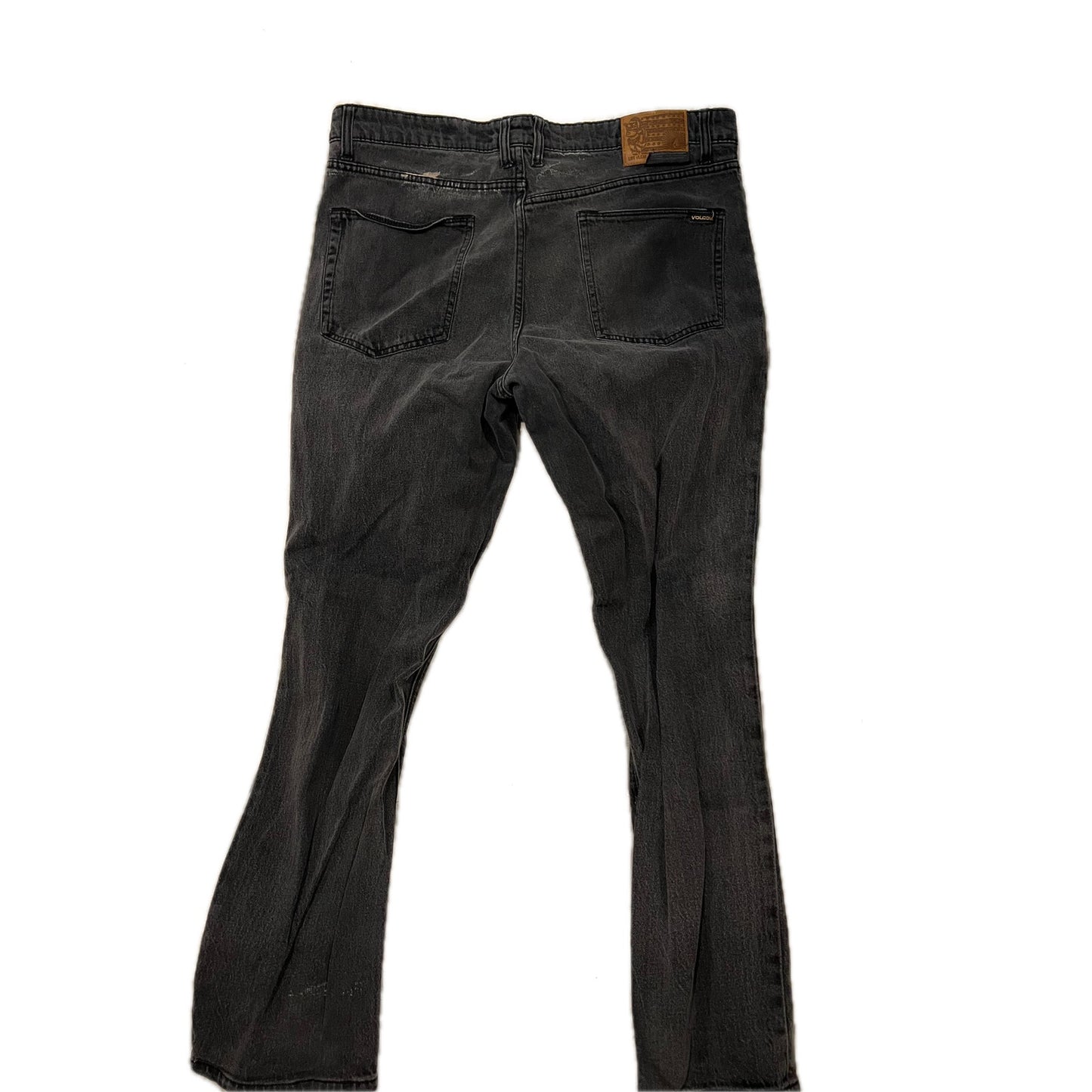 Vorta Slim Straight Black Jeans 36x30