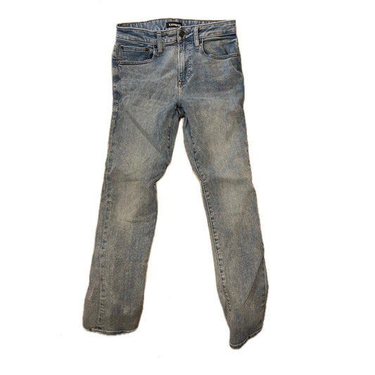 Express Skinny Blue Jeans Mens 29x30