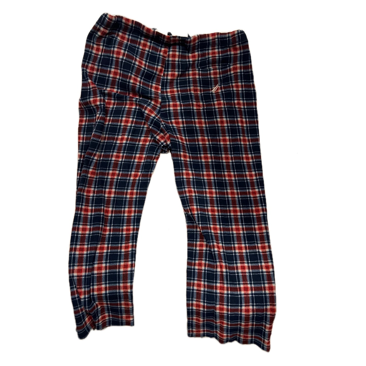 Nautica Red Black Checked Sleepwear Pants Mens XL