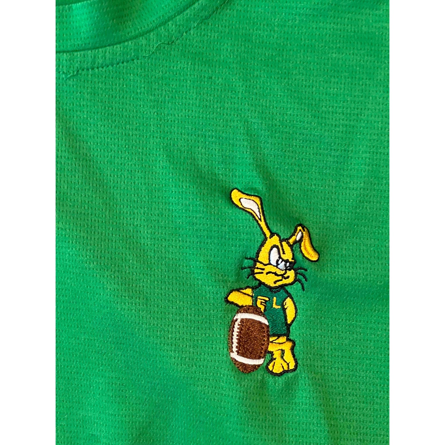 Nike Dri Fit Rabbit with Football Green T-Shirt Mens 4XL