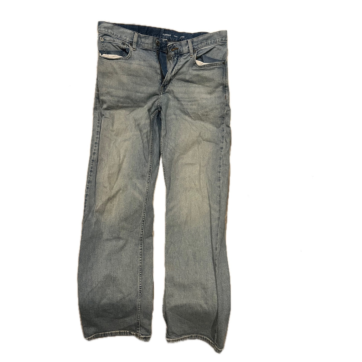 Old Navy Loose Blue Jeans Mens 34x34