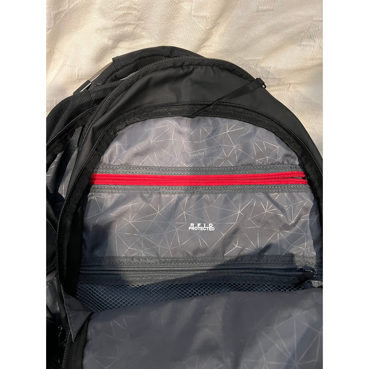 Traveler’s Choice 19" Direct Multi-Pocket Laptop Backpack