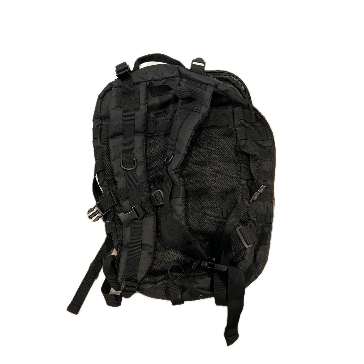 Generic Black Canvas Tactical Backpack