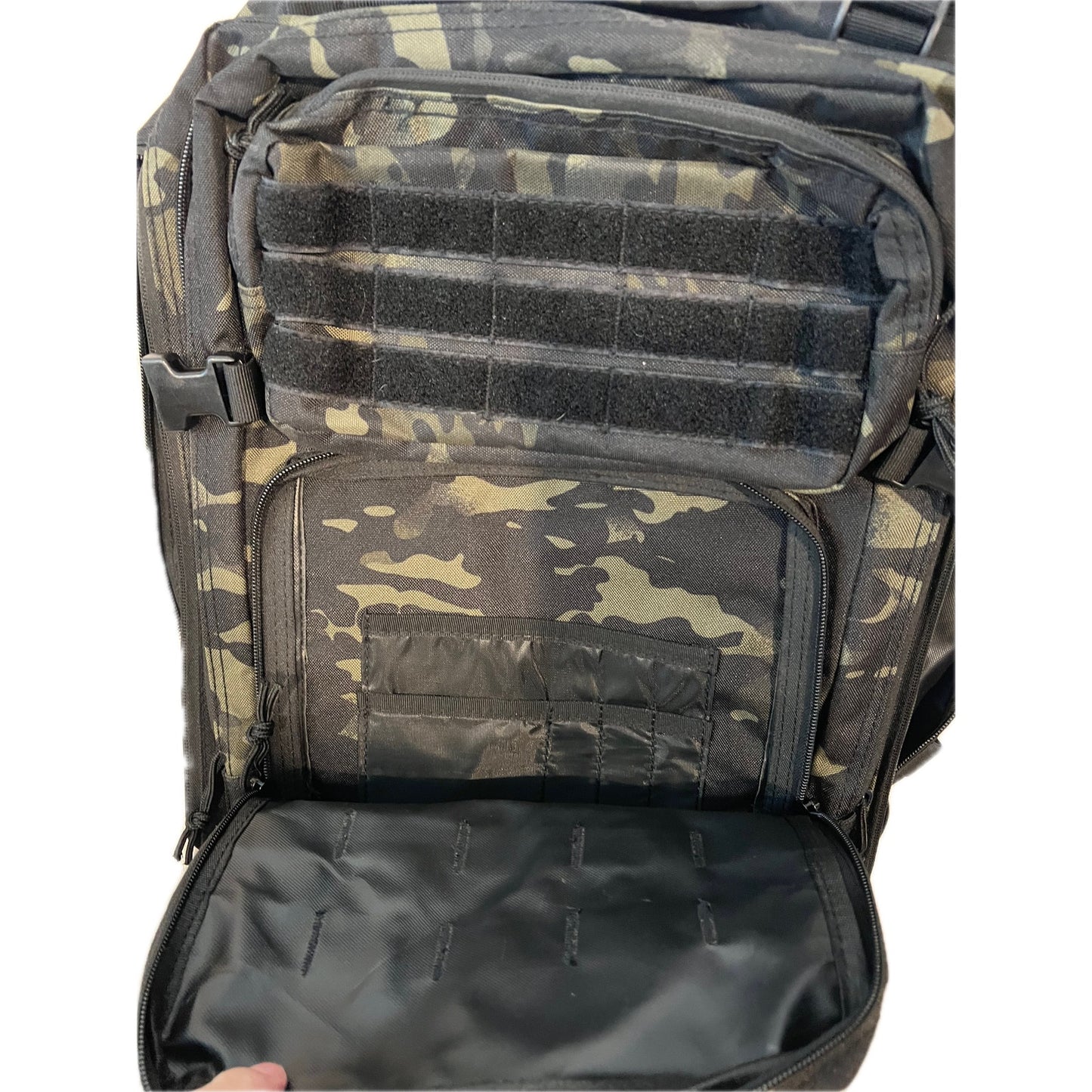 Generic Dark Green Camo Tactical Backpack