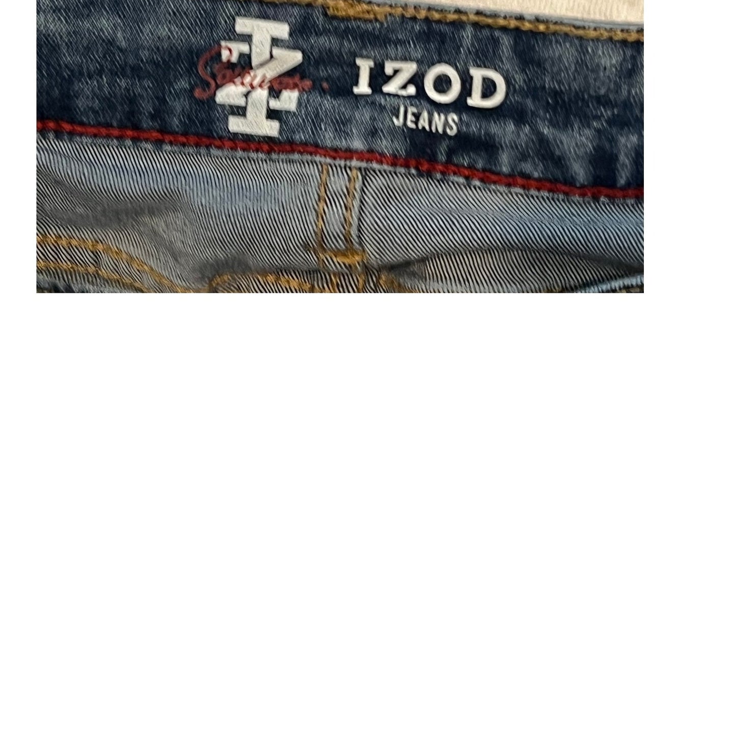 Jeans coupe droite Izod homme 38x30