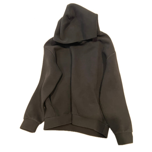 Primark Relaxed Fit Black Hoodie - Size Large