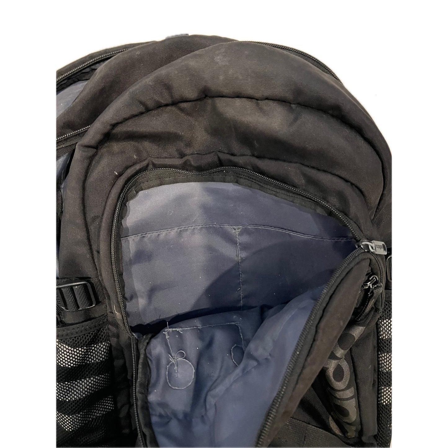 Mochila acolchada para portátil Adidas Prime 7 negra y blanca