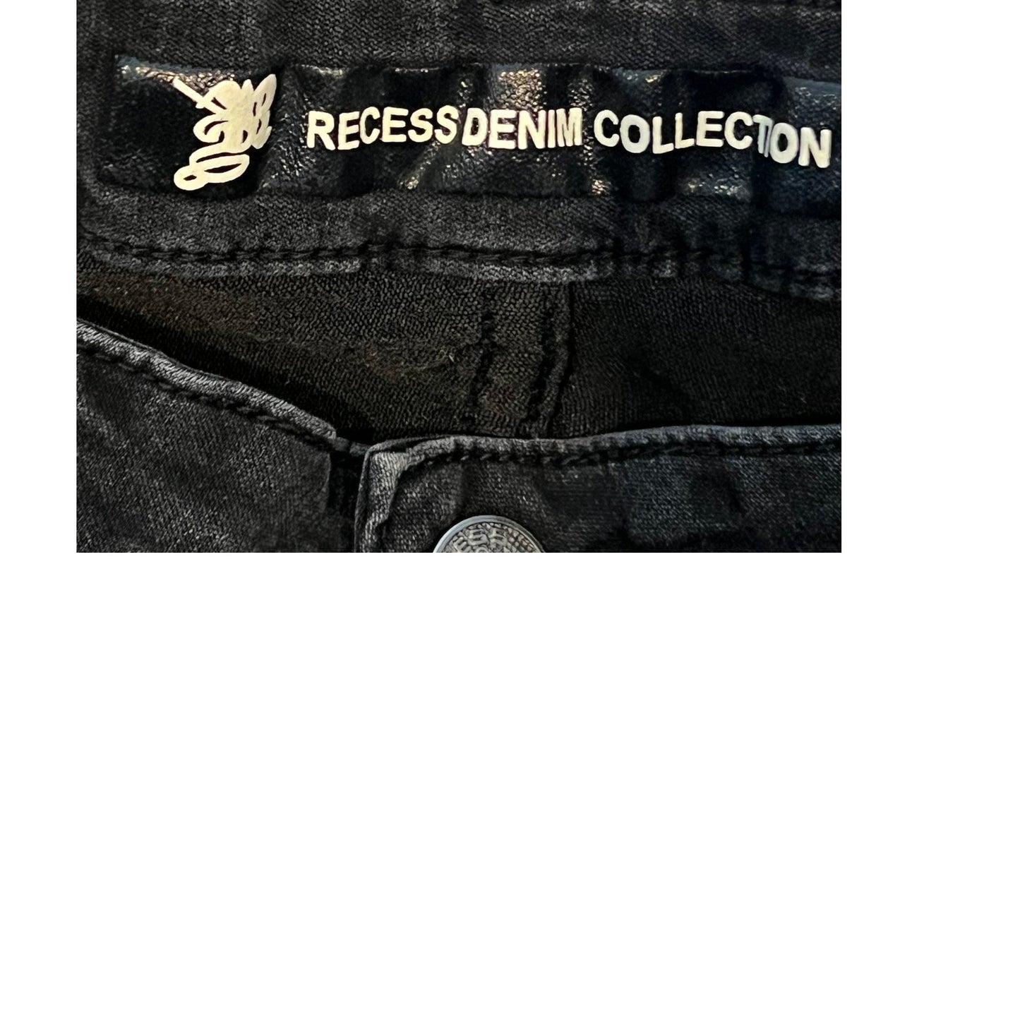 Jean noir Slim Tapered Recess Denim Collection 36x32