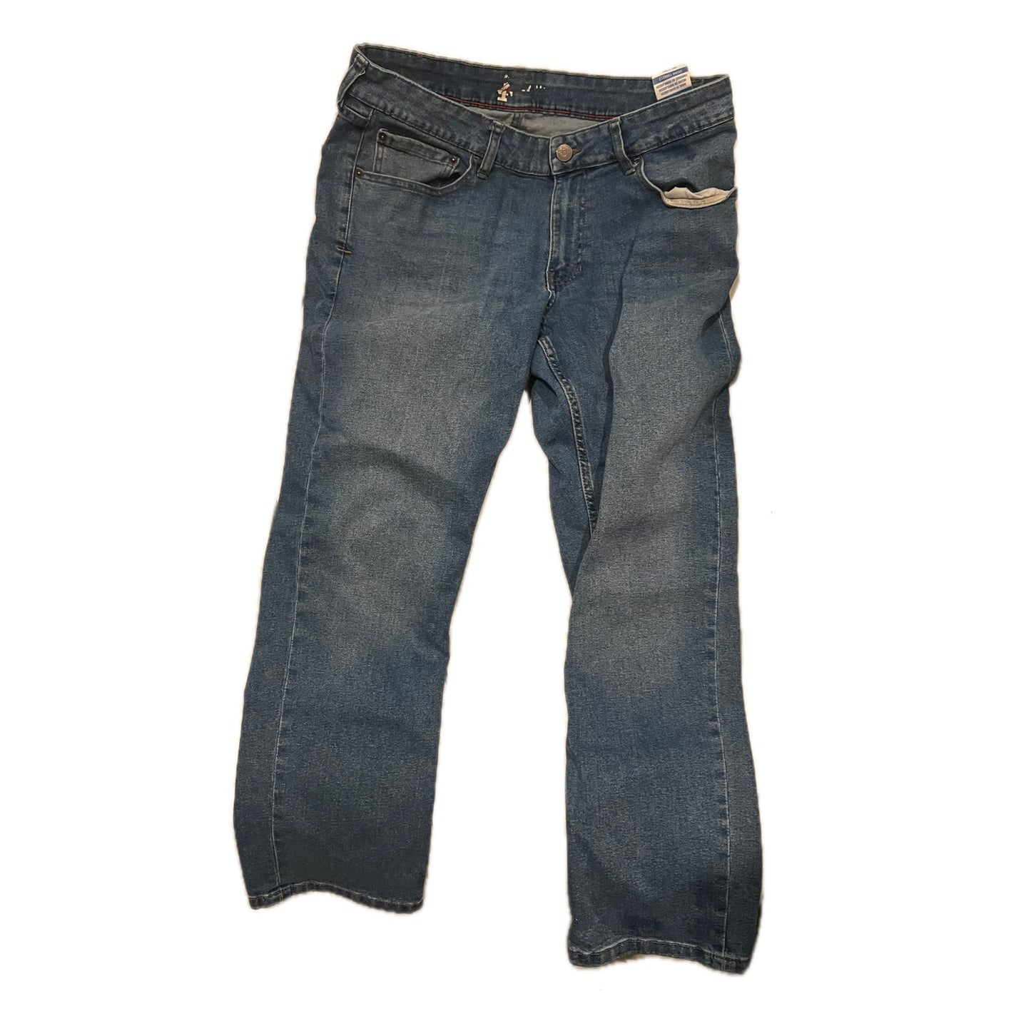 Izod Blue Straight Fit Jeans Mens 34x29