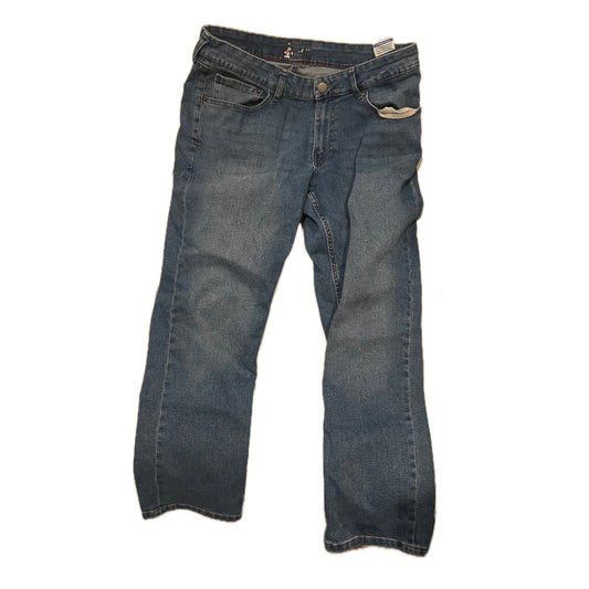 Izod Blue Straight Fit Jeans Mens 34x29