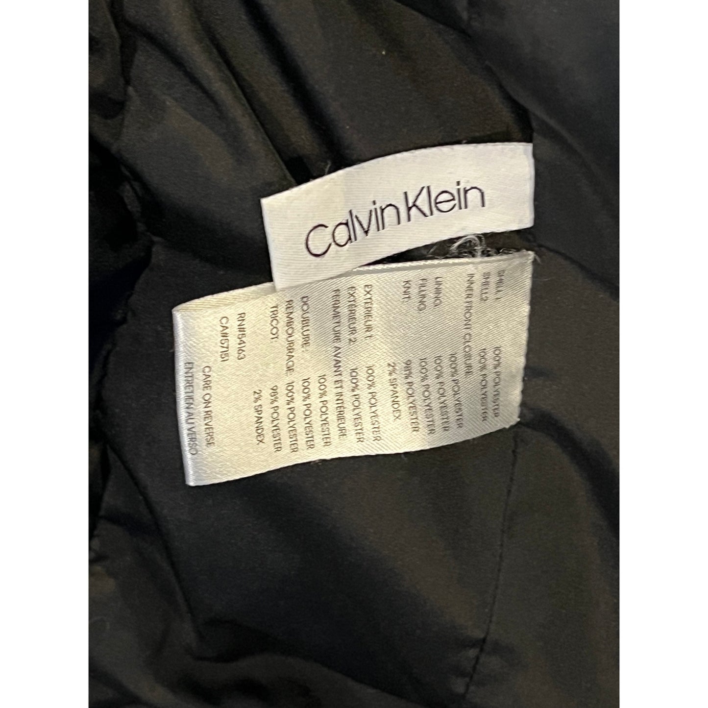 Calvin Klein Midline Quilted Puffer Jacket Mens M