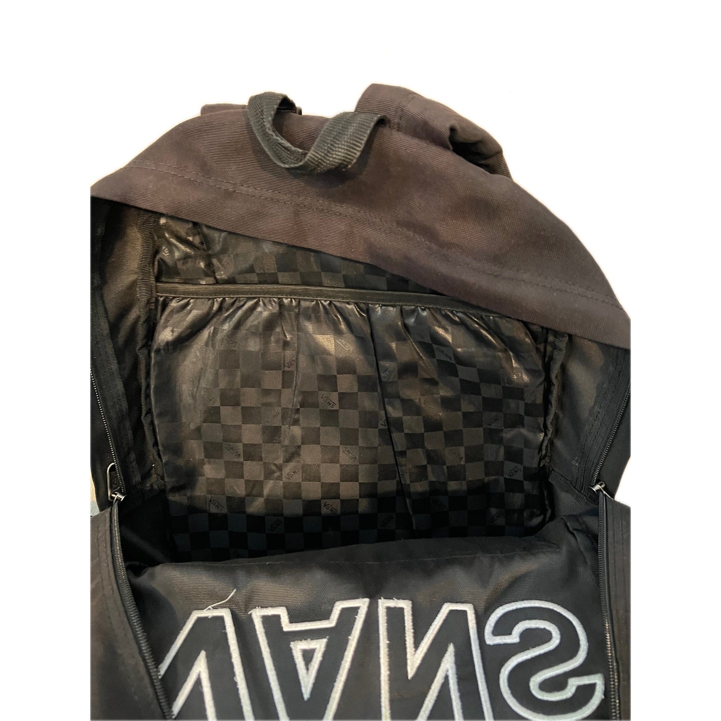 Mochila VANS Off The Wall negra para escuela/trabajo