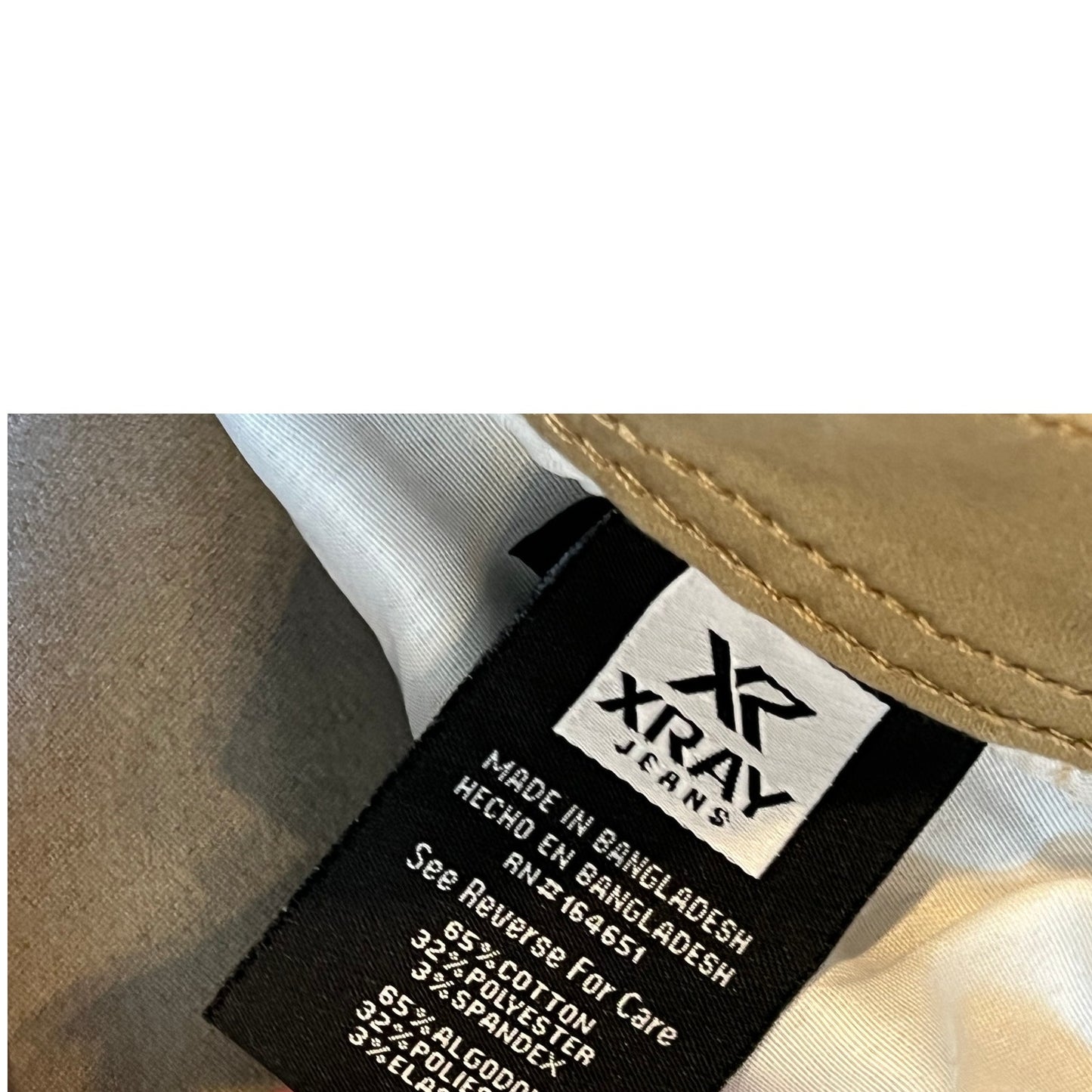 XRay Brown Slim Fit Jeans Mens 34x30