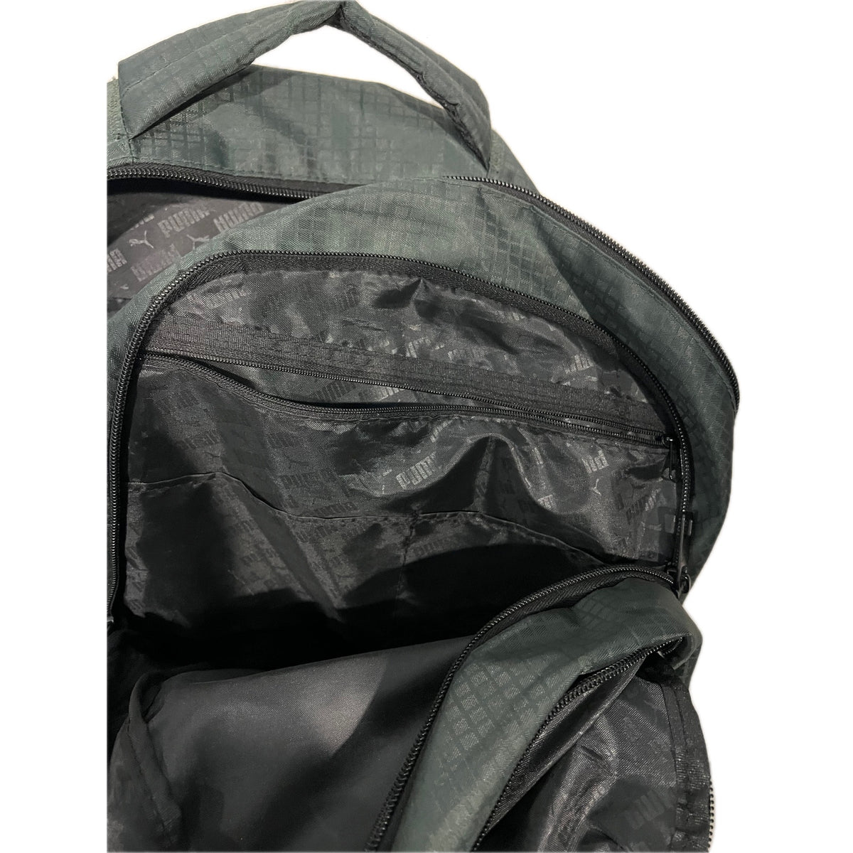 Puma Strategy Ripstop Backpack Green Black 28L