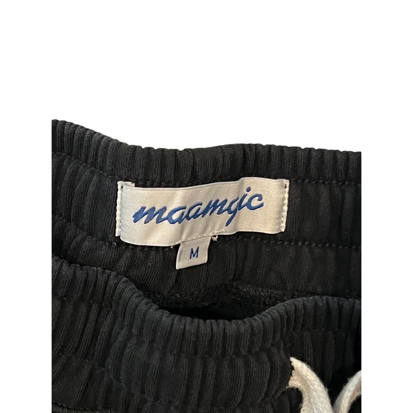 Maamgic Black Sweat Shorts Mens M