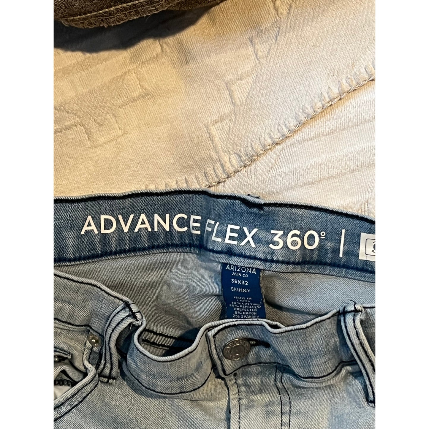 Jean Skinny Arizona Jean Advance Flex Homme 36x32