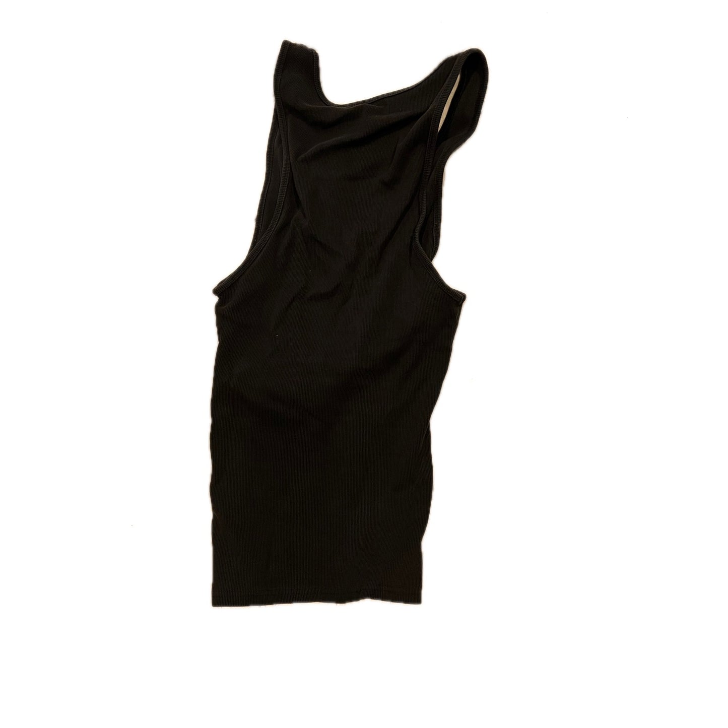 Anitya Fantôme Cotton RIbbed Black Tank Top Mens XL