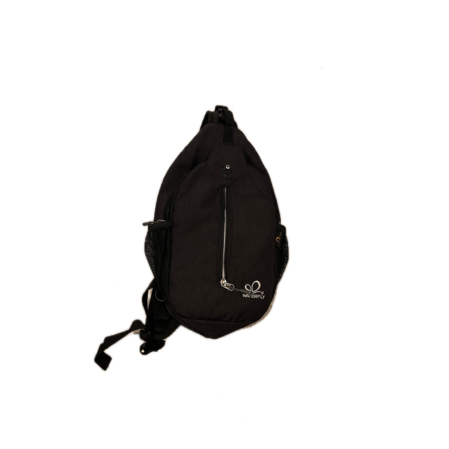 Waterfly Sling Backpack School Sport Bag Black