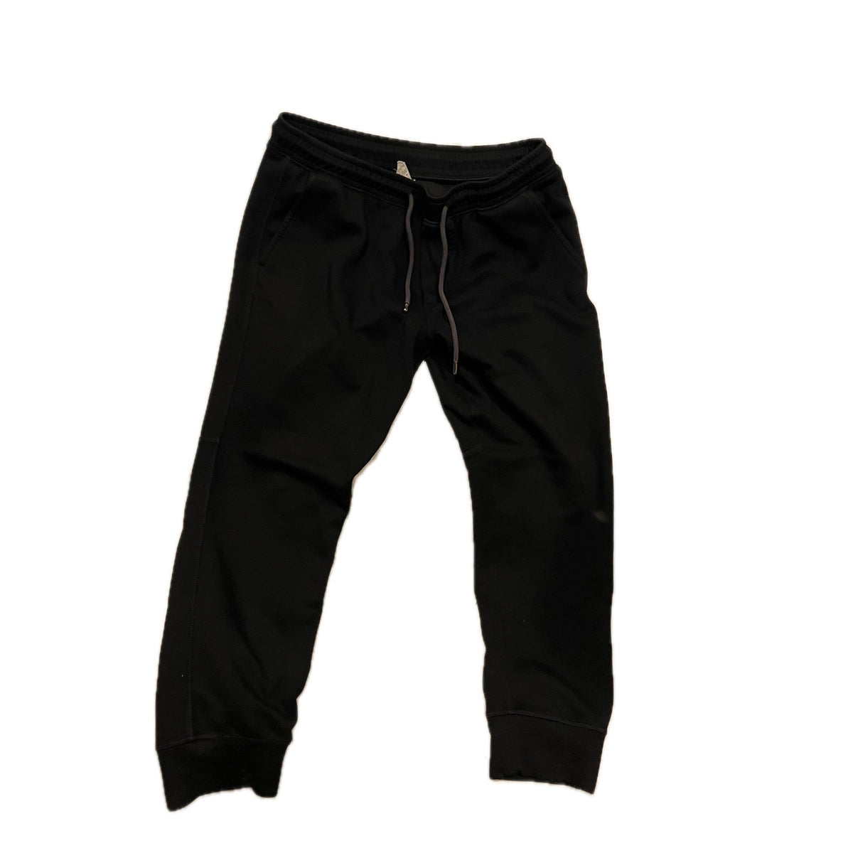 American Eagle Black Cuffed Sweatpants Mens Large