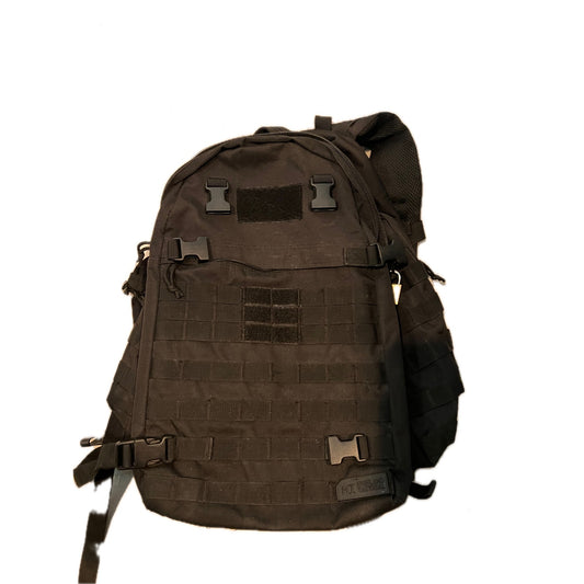 Mochila de lona mediana Highland Tactical Agent negra