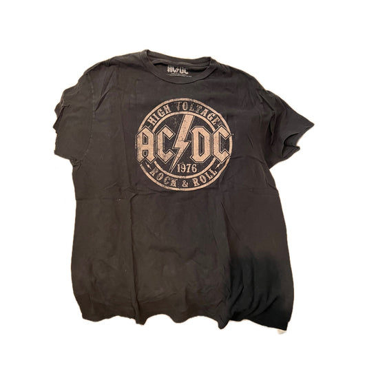 AC DC High Voltage 2020 Retro T-shirt Mens L