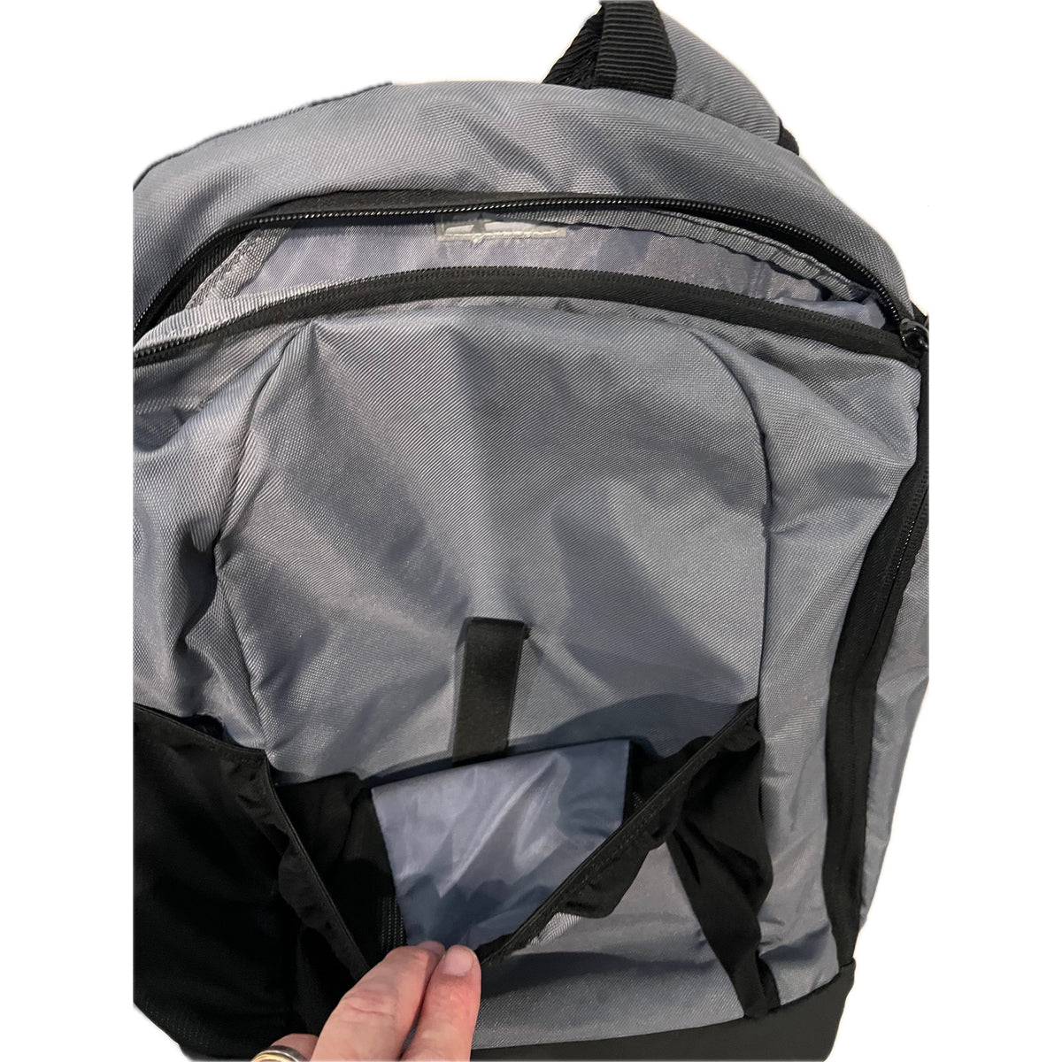 New Balance Gray Black Backpack 21L