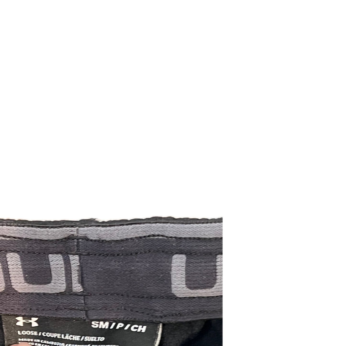 Under Armour Black Loose Joggers/Sweatpants Mens S