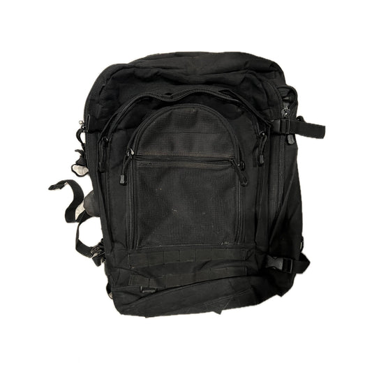 Bugout Gear Black Tactical Heavy Duty Backpack