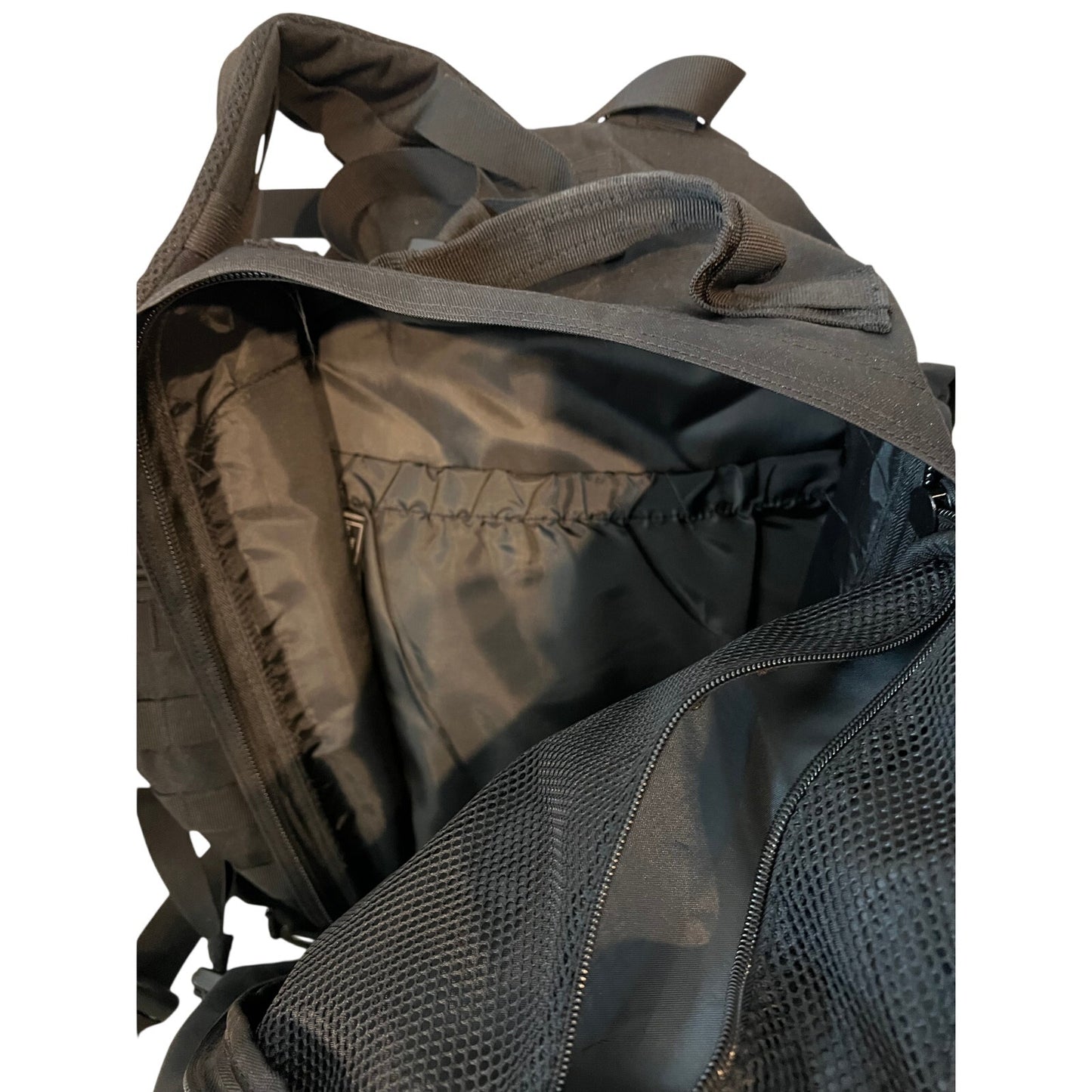 Sac à dos en toile Highland Tactical Roger XL Noir