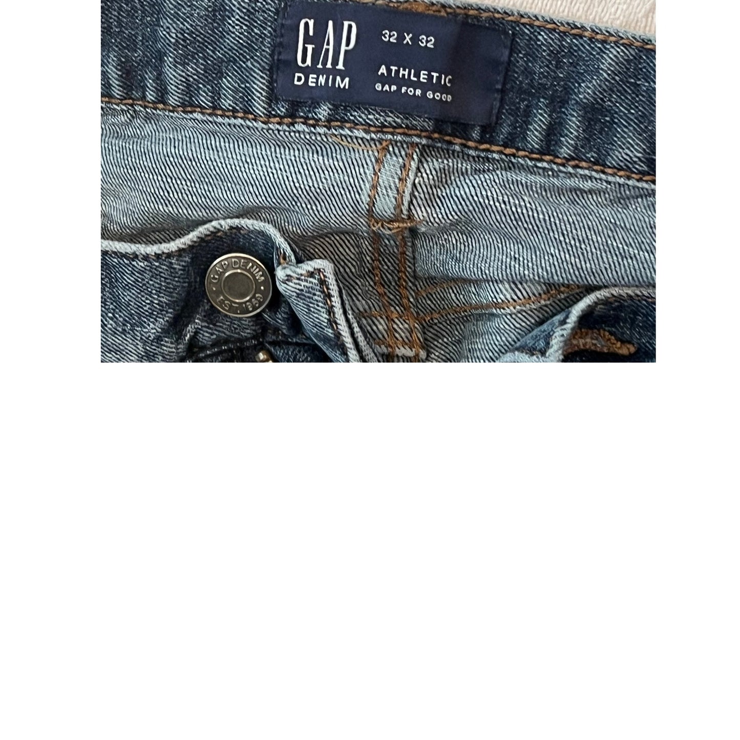 Gap Jean en denim coupe athlétique Homme 32x32