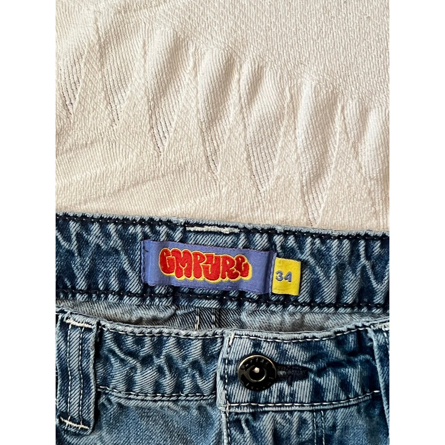 EMPYRE Men's Cargo Jeans 34x28 Skate Streetwear