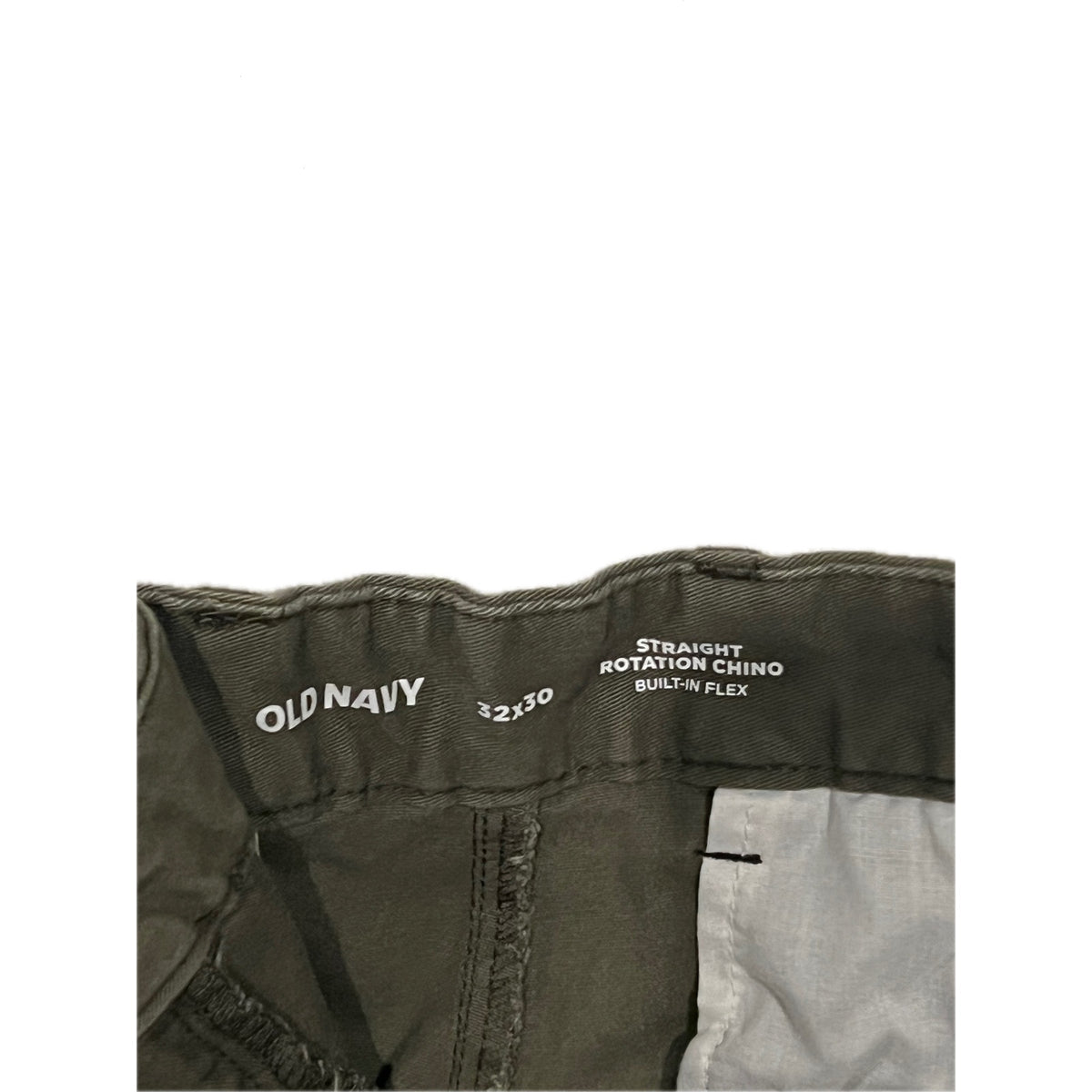 Old Navy Straight Rotation Brown Chino Pants 32x30