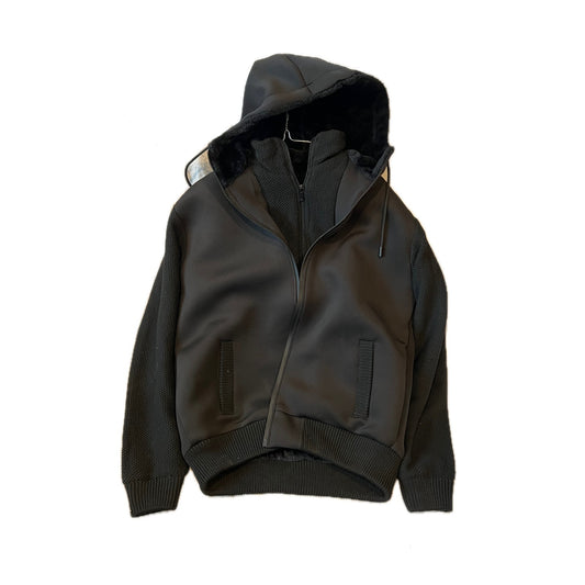 Marc Asher Soft Shell Hooded Jacket Mens M