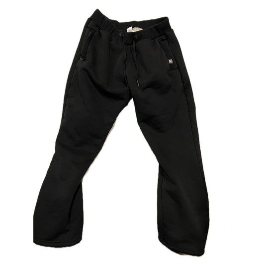 FNSH Sherpa-Lined Sweatpants Black Mens XL