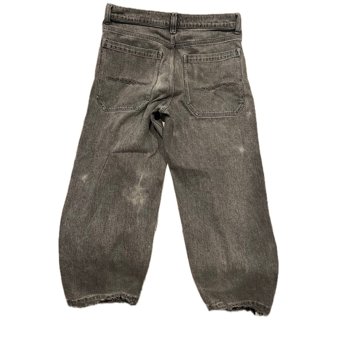Hollister Baggy Skater Black/Gray Jeans 33x32