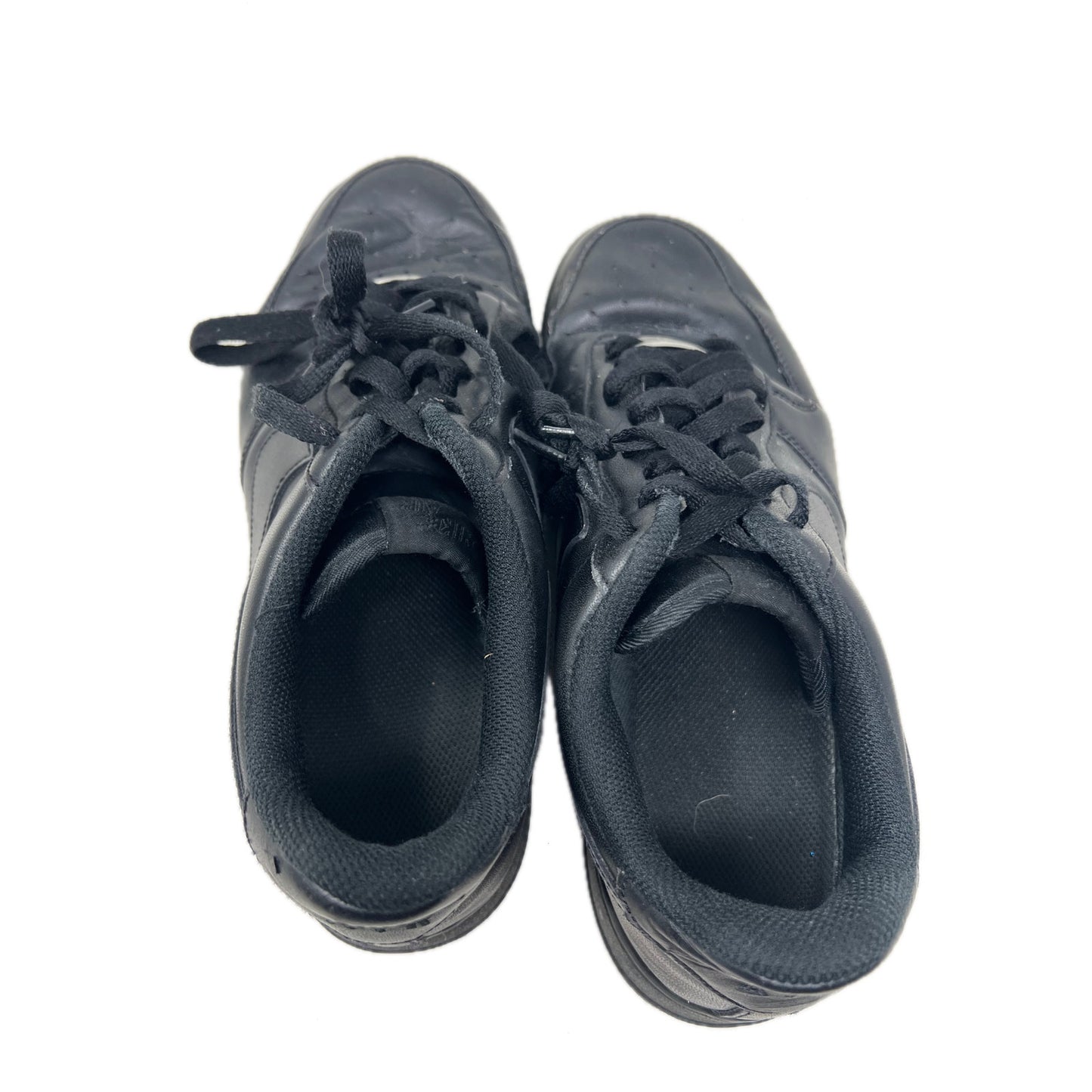 Nike Air Force 1 Low Top Black Sneakers Mens 10