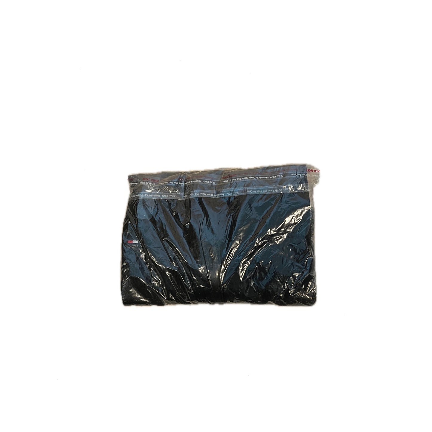 Polo noir Tommy Hilfiger avec liseré contrastant homme XL