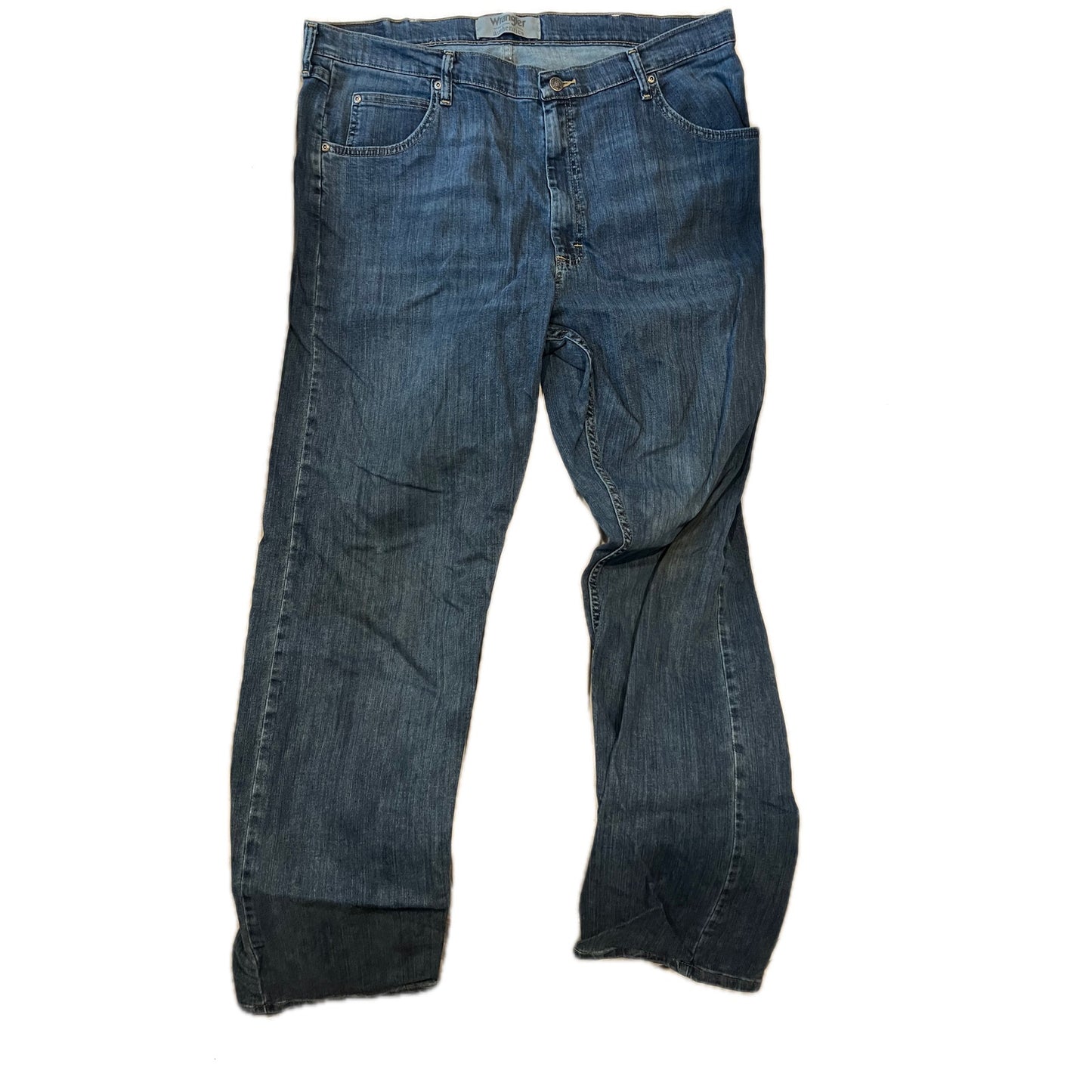 Wrangler Classic Straight Blue Jeans Mens 40x36