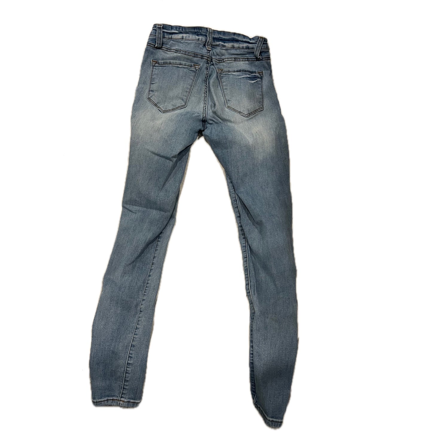 Kancan Jeans ajustados de talle medio lavado medio para mujer 7/27