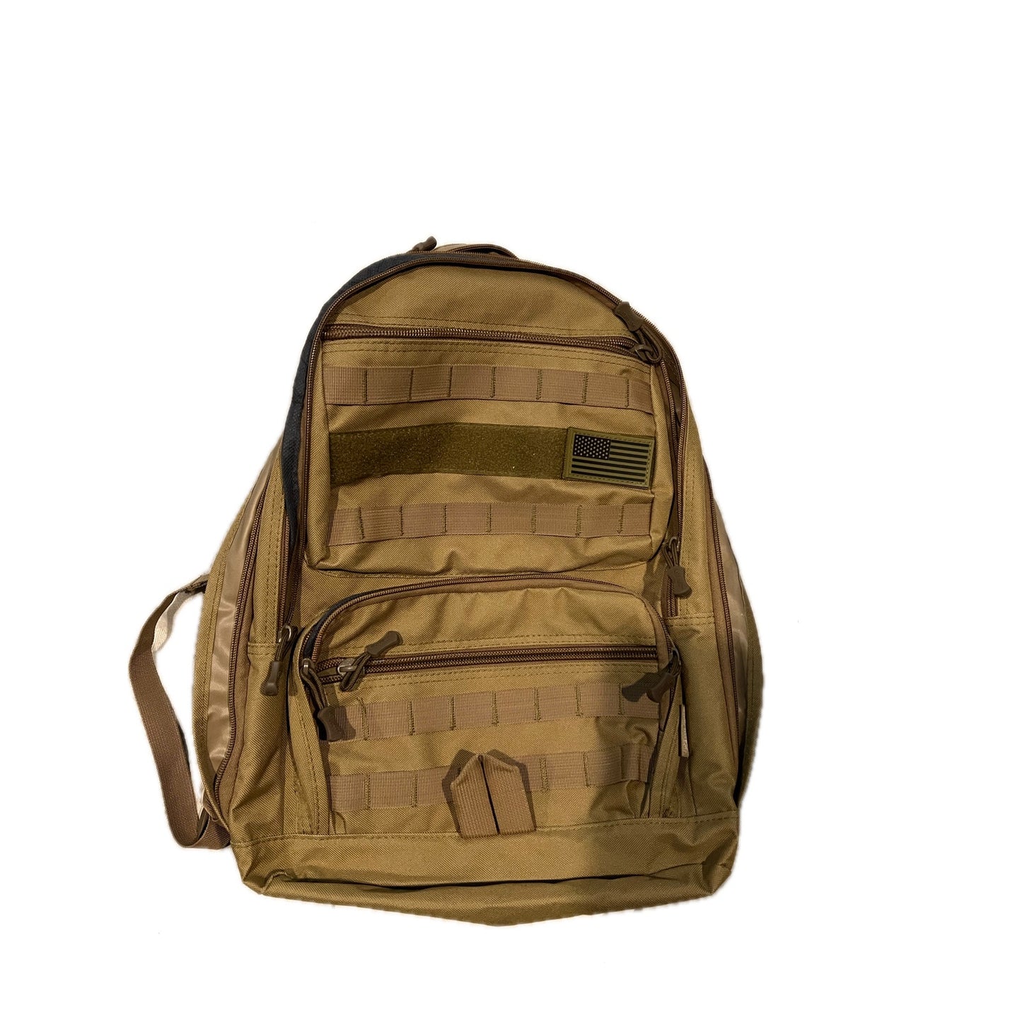 East West Brown/Tan Tactical Backpack