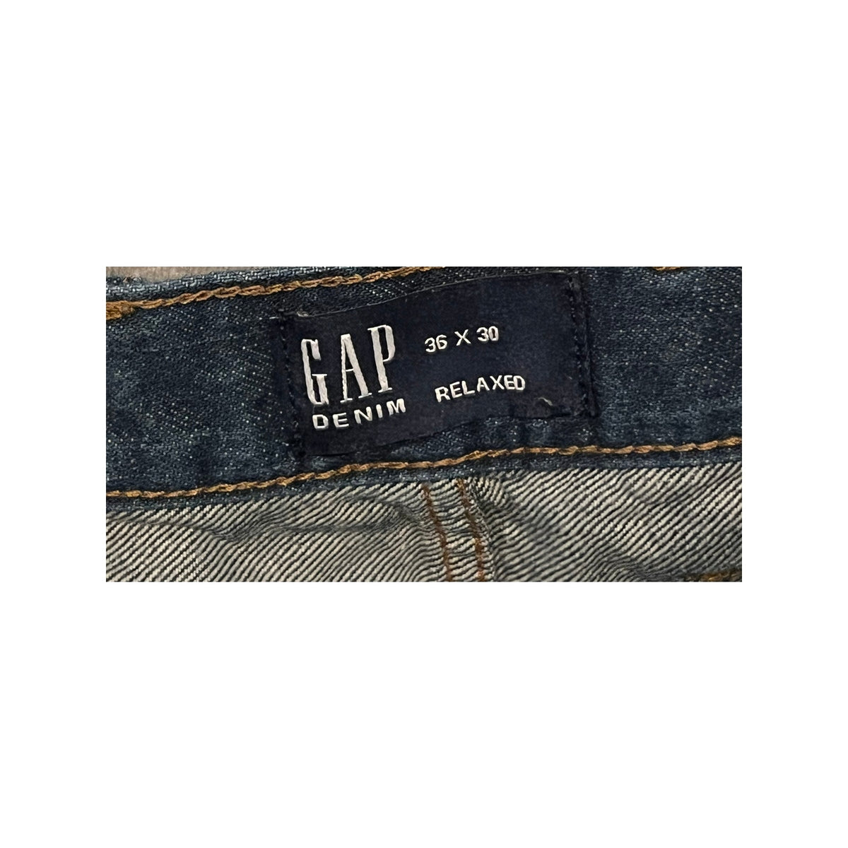 Gap Relaxed Blue Jeans Mens 36x32