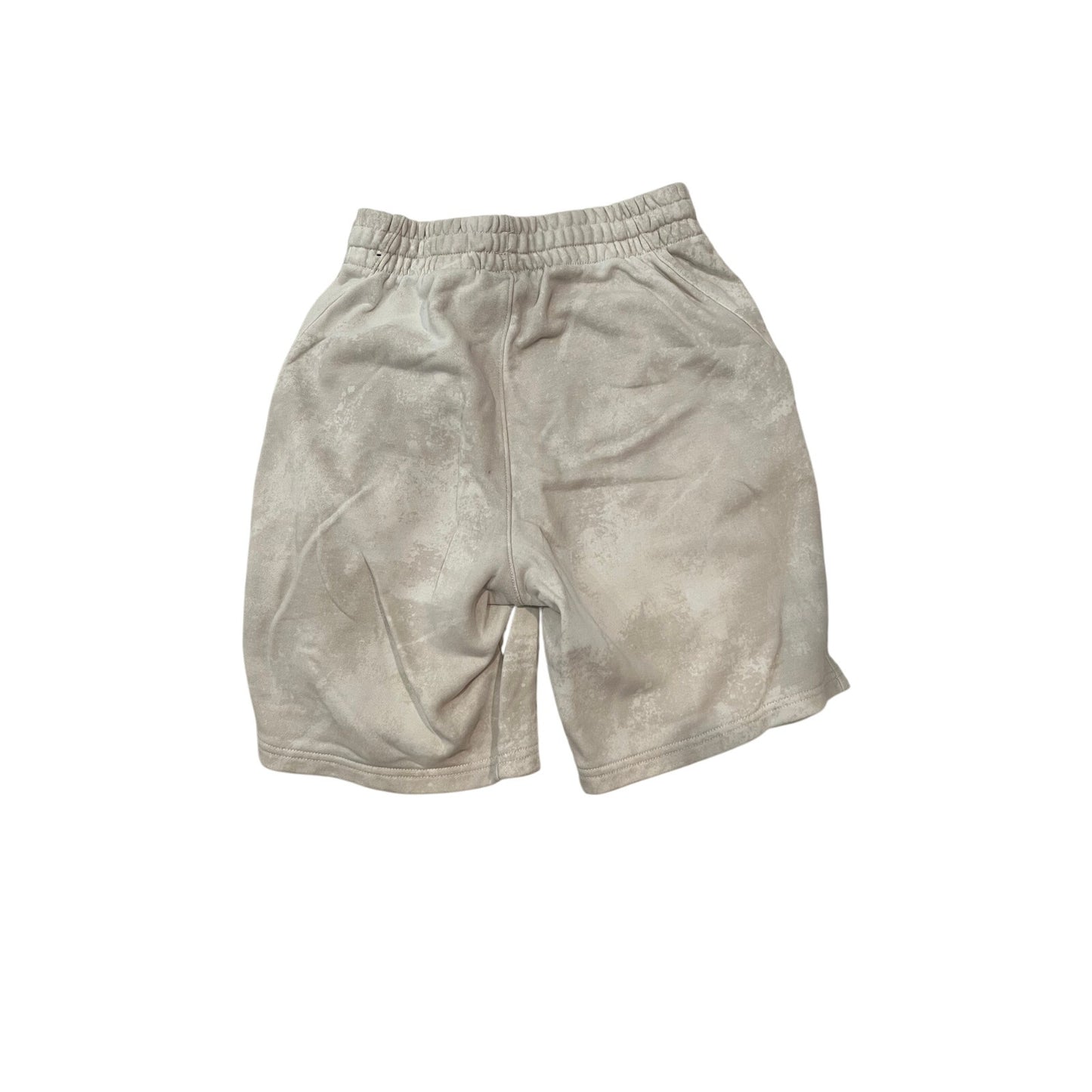 Short de survêtement Nike coquille d'œuf/blanc, taille XL pour femme